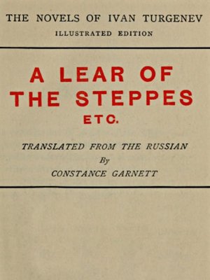 cover image of A Lear of the Steppes